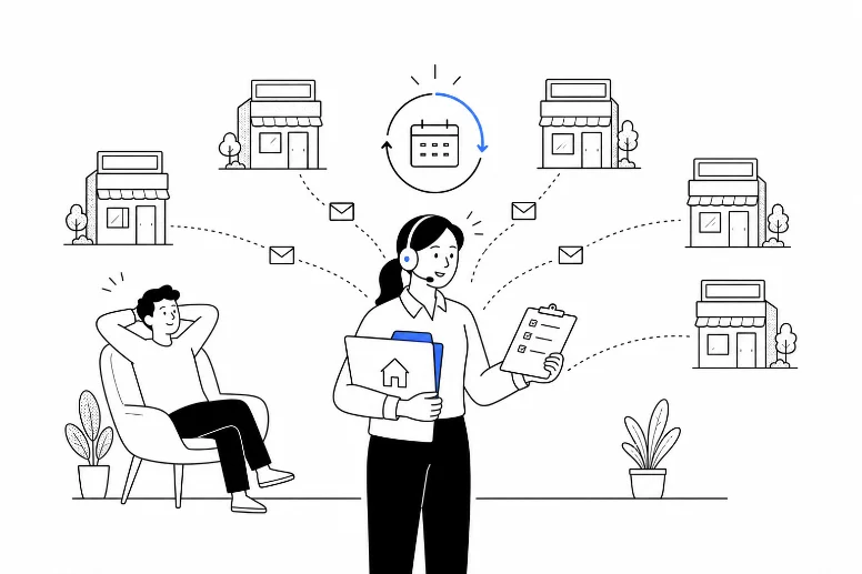 중개사무소 단독의뢰